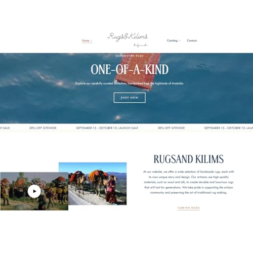 Turkish Kilim Rug by Turkish Kilim Rug