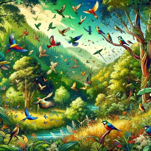 Natural Symphony: The Song of Birds by Unknown