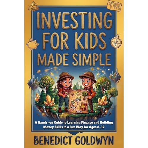 Investing for Kids Made Simple, A Hands-on Guide to Learning Finance and Building Money Skills in a Fun Way for Ages 8-12