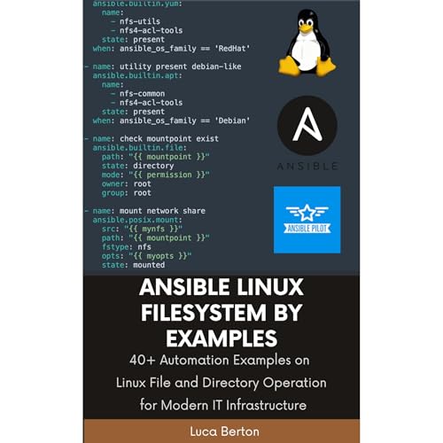 Ansible Linux Filesystem By Examples by Luca Berton