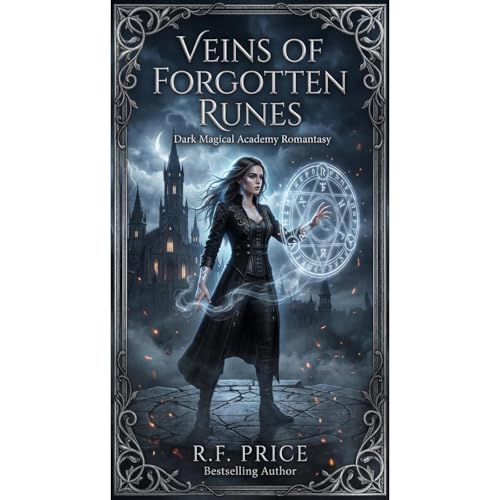 Veins of Forgotten Runes: A Dark Magical Academy Romantasy by R.F. Price