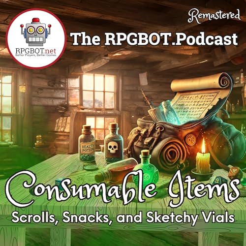 CONSUMABLE ITEMS (Remastered) - Scrolls, Snacks, and Sketchy Vials by Unknown