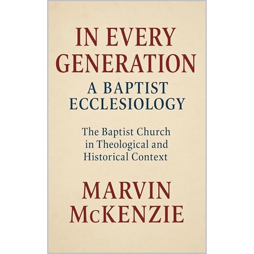 In Every Generation A Baptist Ecclesiology