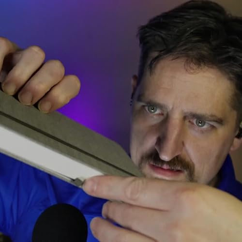 ASMR Binaural Book Tapping 📖 EXTRA Sensitive Mics (no talking) by Unknown