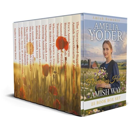 Flourishing Hearts: The Amish Way (25 Book Box Set!)