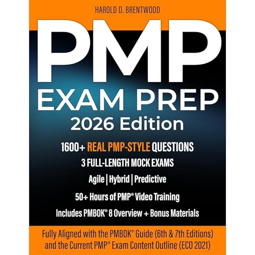 PMP Exam Prep by Harold D. Brentwood