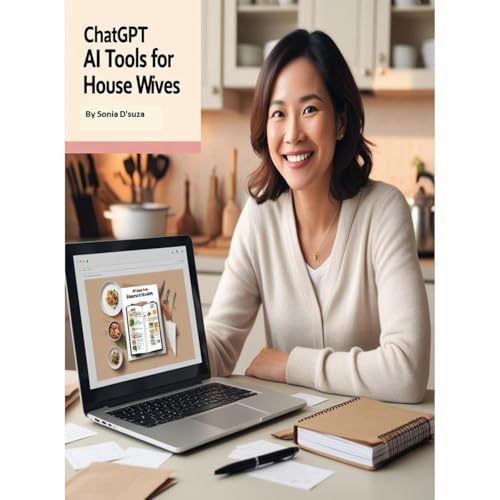 Chat GPT AI TOOLS MADE EASY FOR HOUSE WIVES by Sonia D'suza