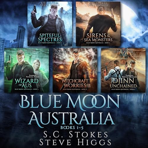 Blue Moon Australia, Books 1-5: Blue Moon Investigations Australia