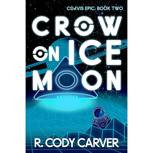 Crow on Ice Moon by R Cody Carver