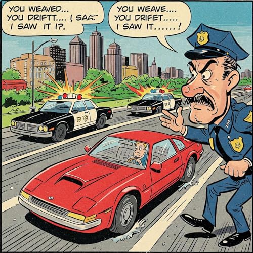 Can Police Stop a Car for Weaving WITHIN a Lane and Briefly Touching the Fog/Shoulder White Line? by Unknown