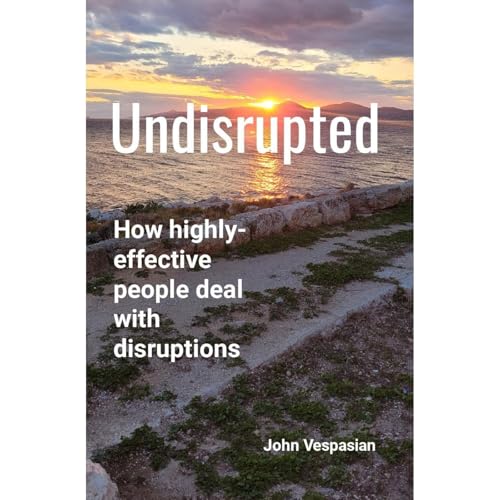 Undisrupted: How highly-effective people deal with disruptions