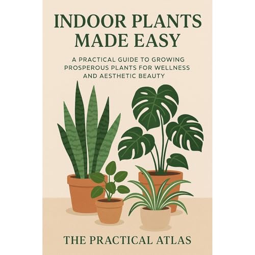 Indoor Plants Made Easy: A Practical Guide to Growing Prosperous Plants for Wellness and Aesthetic Beauty by The Practical Atlas