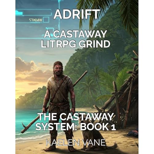 Adrift: A LitRPG Castaway Survival Grind by Kaelen Vane