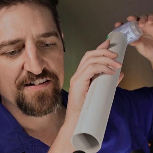 ASMR Binaural Tube Tingles with my Girlfriend's Hair Roller