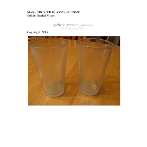 How to Make Frosted Glasses Easily at Home by Rachel Myers