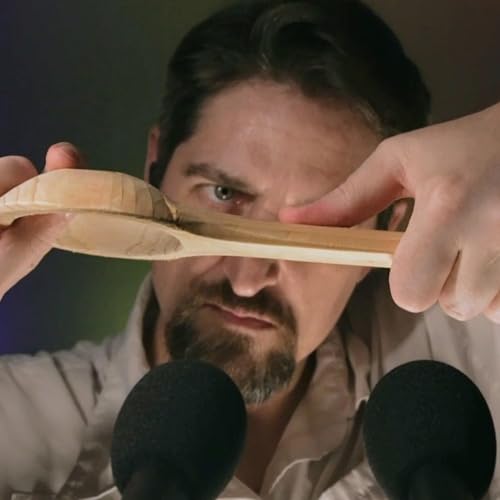 ASMR 🥄 Binaural Tapping Wooden Spoon (No Talking) by Unknown