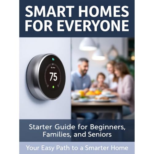Smart Homes for Everyone - Starter Guide for Beginners, Families, and Seniors - Your Easy Path to a Smarter Home!