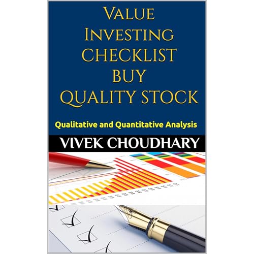 Value Investing CHECKLIST by Vivek Choudhary
