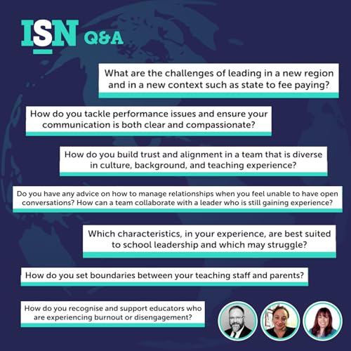 Ep 86: ISN Live Bonus Q&A; Navigating the Challenges of Leadership by Unknown