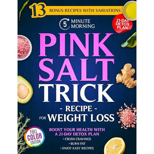5 Minutes Morning Pink Salt Trick Recipe for Weight Loss