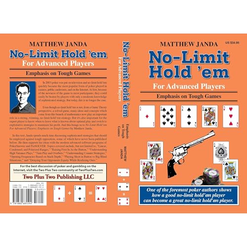 No-Limit Hold 'em For Advanced Players by Matthew Janda