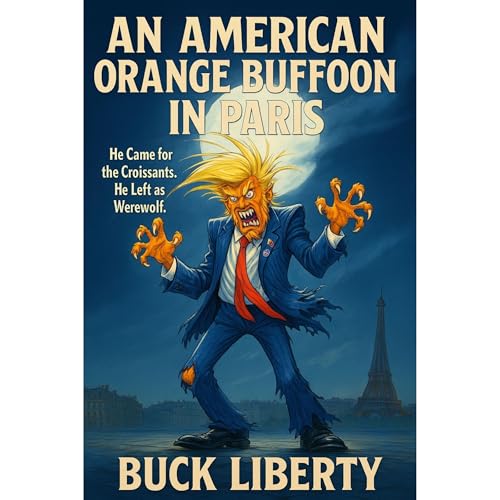 An American Orange Buffoon in Paris by Buck Liberty