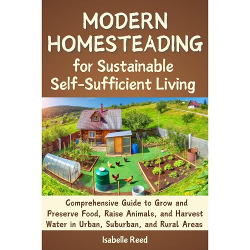 Modern Homesteading for Sustainable Self-Sufficient Living by Isabelle Reed