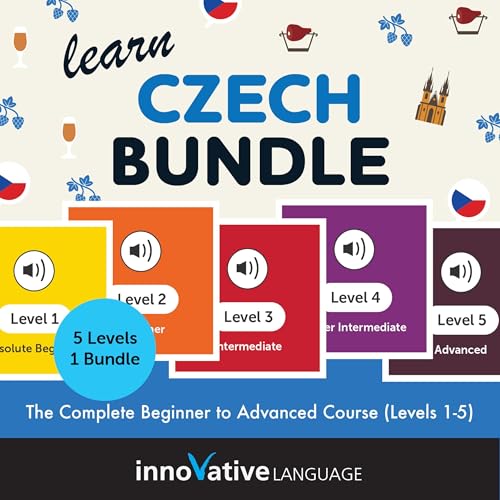 Learn Czech Bundle: The Complete Beginner to Advanced Course (Levels 1-5) by Innovative Language Learning LLC