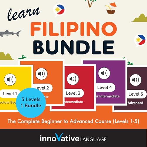 Learn Filipino Bundle: The Complete Beginner to Advanced Course (Levels 1-5)