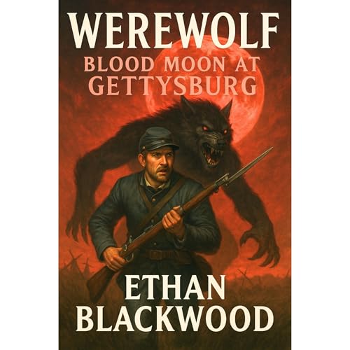 WEREWOLF - Blood Moon at Gettysburg by Ethan Blackwood
