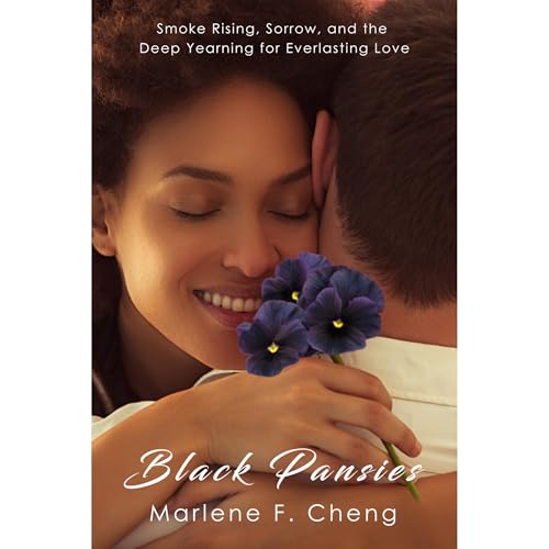 Black Pansies by Marlene Cheng