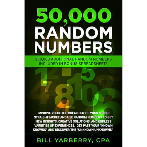 50,000 RANDOM NUMBERS