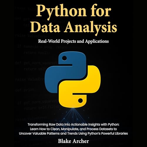 Python for Data Analysis by Blake Archer