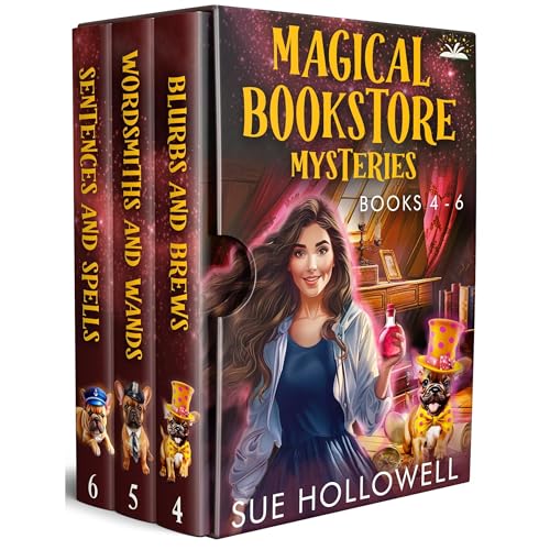 Magical Bookstore Mysteries: Books 4 - 6 by Sue Hollowell