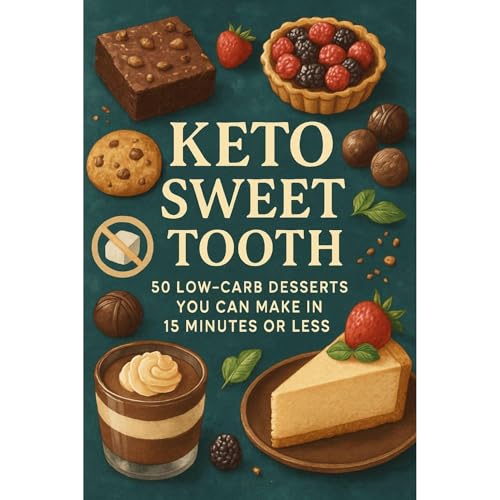 Keto Sweet Tooth: 50 Low-Carb Desserts You Can Make in 15 Minutes or Less