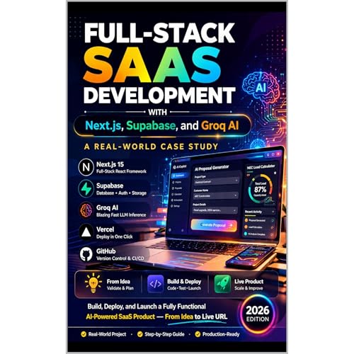 FULL-STACK SAAS DEVELOPMENT WITH Next.js, Supabase, and Groq AI: A Real-World Case Study