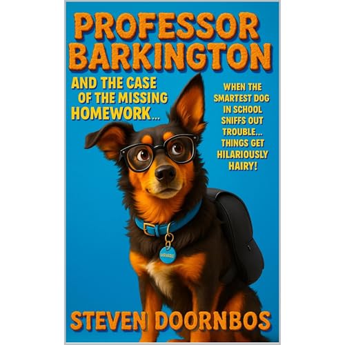 Professor Barkington and the Case of the Missing Homework: A read to me book for kids ages 5-12 by Steven Doornbos