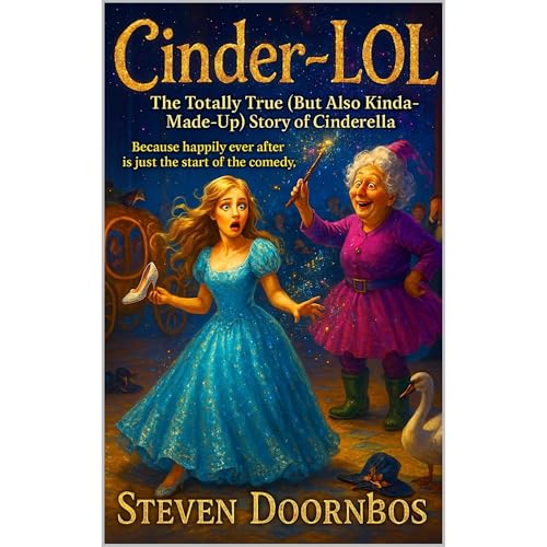 Cinder-LOL. The totally true (but also kinda-made-up) story of Cinderella. A read-to-me book for ages 5-12