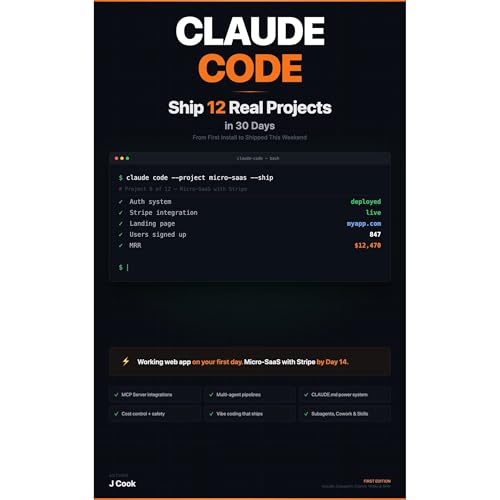 Claude Code - Ship 12 Real Projects in 30 Days