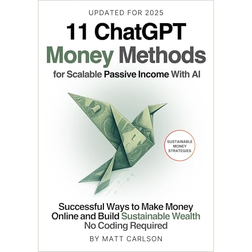 11 ChatGPT Money Methods for Scalable Passive Income With AI by Matt Carlson