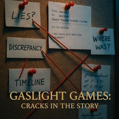 Gaslight Games: Cracks in the Story — Unveiling Emotional Coercion in True Crime Tactics by Unknown
