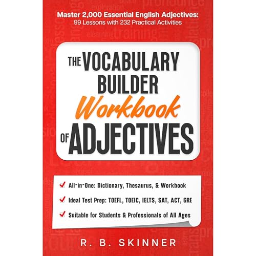 The Vocabulary Builder Workbook of Adjectives