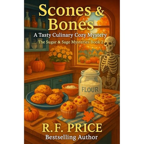 Scones & Bones: A Tasty Cozy Mysteries Culinary Story by R.F. Price