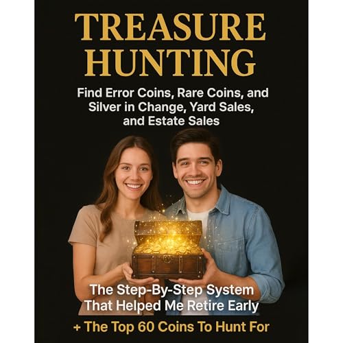 Treasure Hunting Find Error Coins, Rare Coins, and Silver in Change, Yard Sales, and Estate Sales