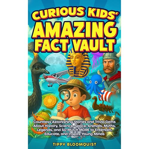Curious Kids' Amazing Fact Vault by Tippy Bloomquist