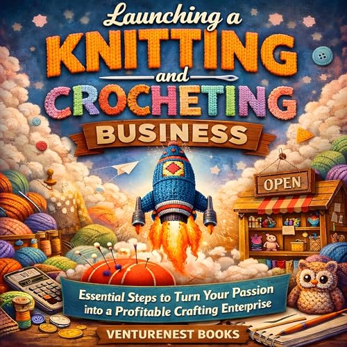 Launching a Knitting and Crocheting Business by VentureNest Books