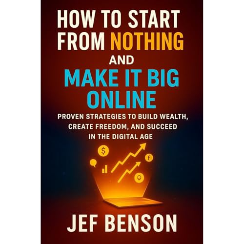 HOW TO START FROM NOTHING AND MAKE IT BIG ONLINE by Jef Benson