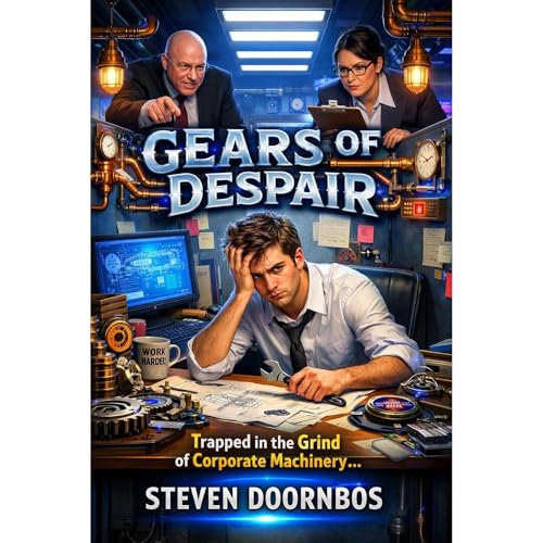 THE GEARS OF DESPAIR. Trapped in the Grind of Corporate Machinery.
