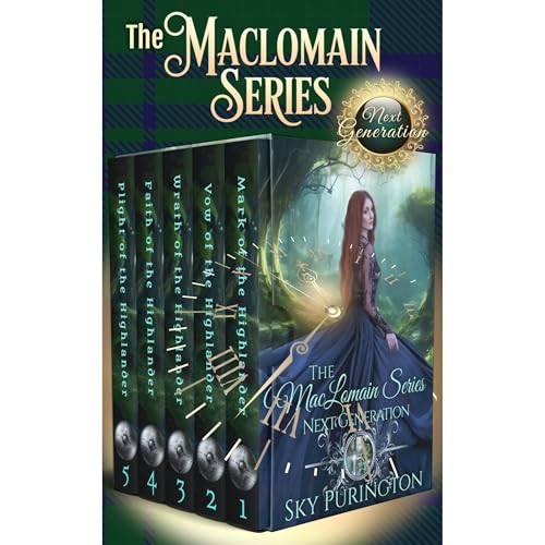 The MacLomain Series- Next Generation (Books 1-5)- A Scottish Time Travel Romance Boxed Set