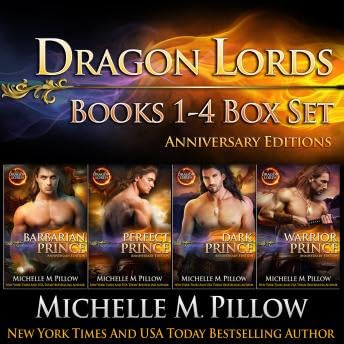 Dragon Lords Books 1 - 4 Box Set: Dragon-Shifter Romance / Anniversary Editions - Michelle M. Pillow by Unknown
